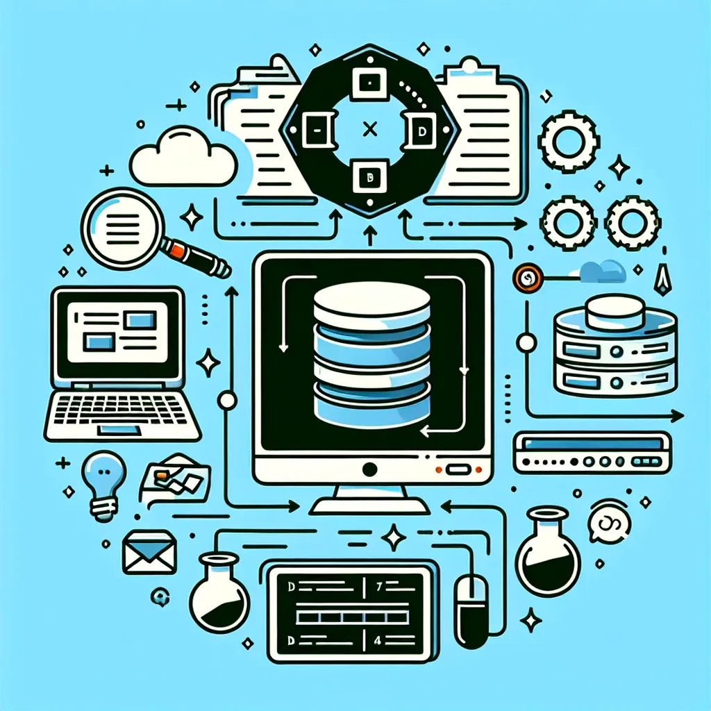 "Infografía paso a paso sobre cómo crear una base de datos desde cero, incluyendo diseño, organización y herramientas necesarias, en el artículo 'Cómo Crear una Base de Datos desde Cero: Una Guía Completa'."