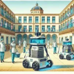 "Robots de desinfección autónoma en hospitales de Valencia, mejorando la higiene y seguridad en entornos médicos."